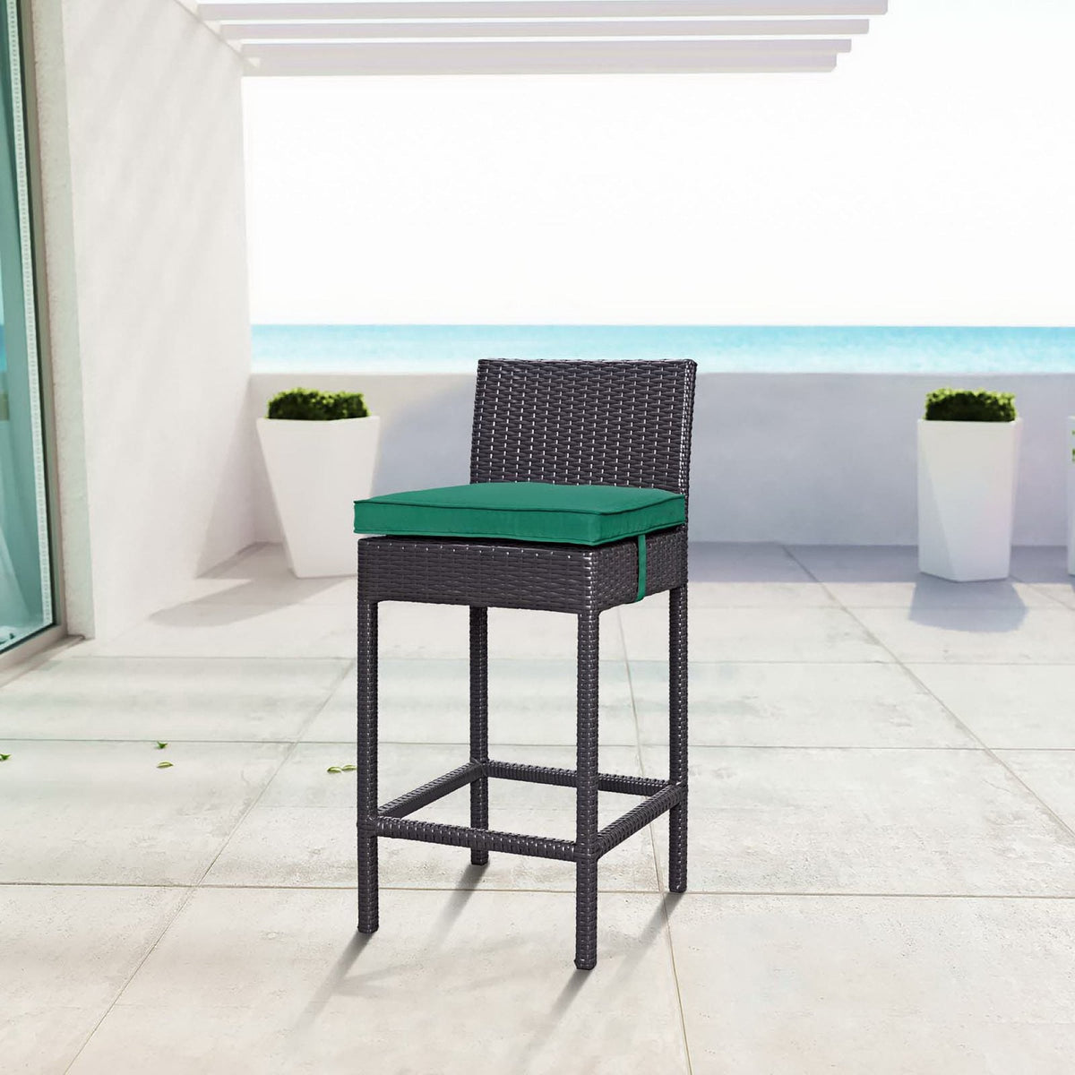 Tabouret de bar d'extérieur Convene