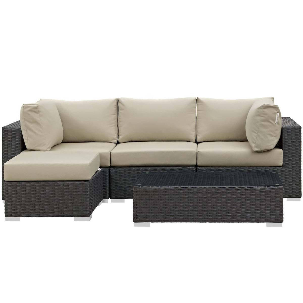 Sojourn – Ensemble de 5 meubles d’extérieur sectionnels Sunbrella®