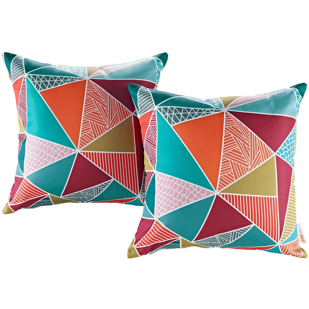 Ensemble de 2 coussins d'extérieur Modway