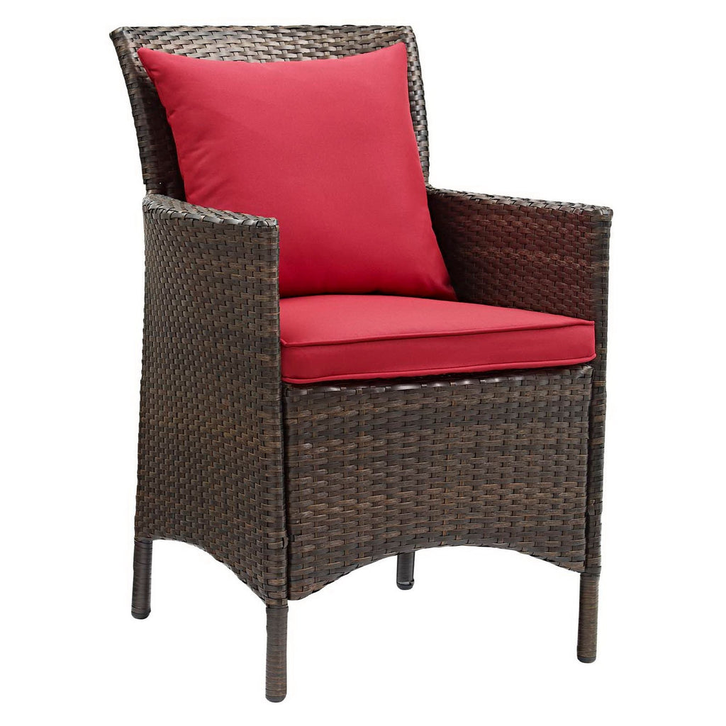 Fauteuil de salle à manger en rotin extérieur Conduit