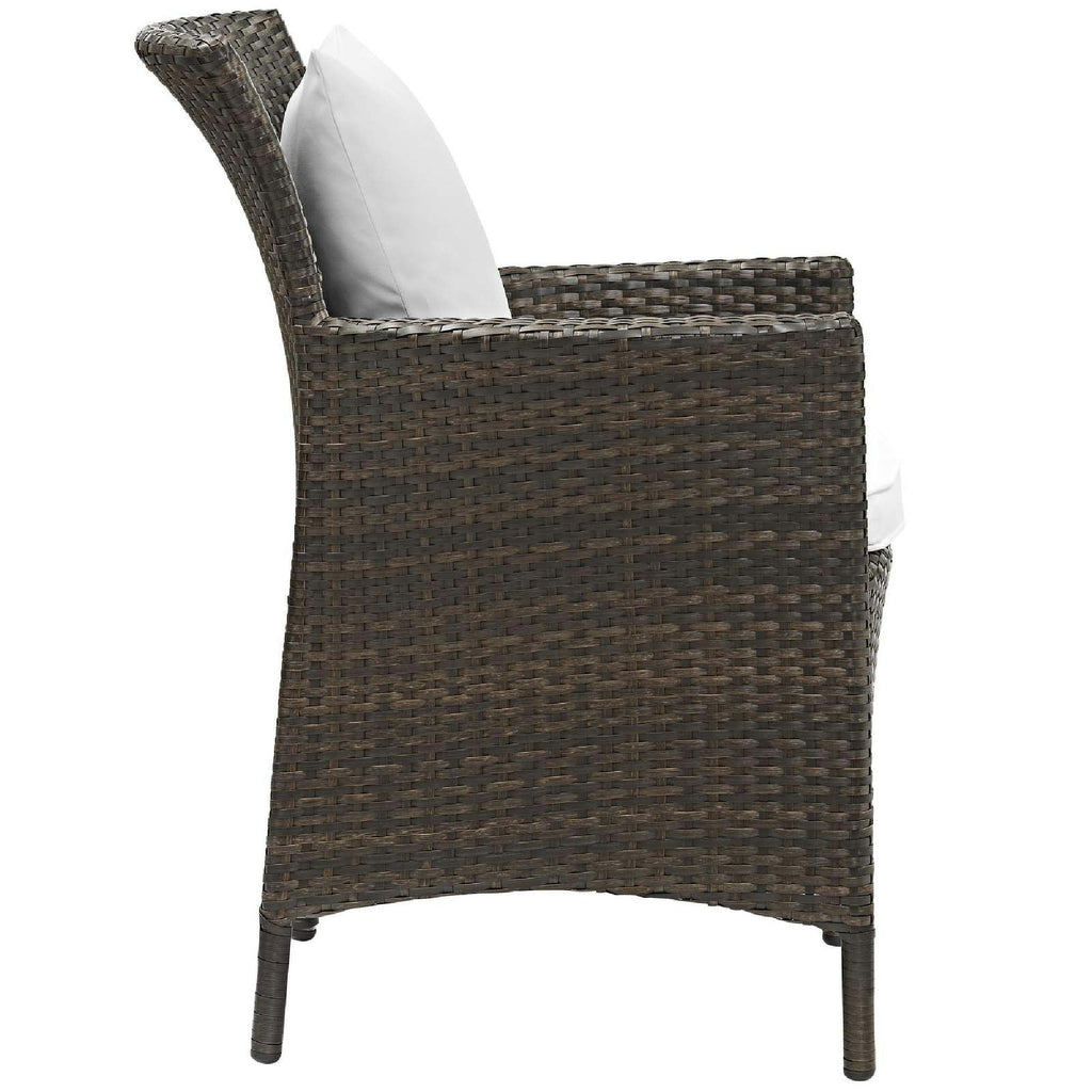 Fauteuil de salle à manger en rotin extérieur Conduit