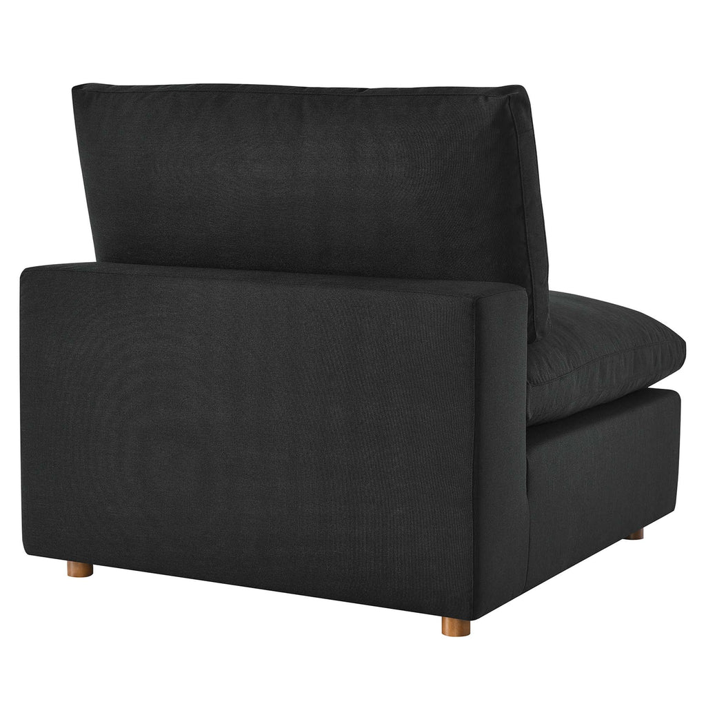 Canapé d'angle rembourré 5 places en duvet Commix