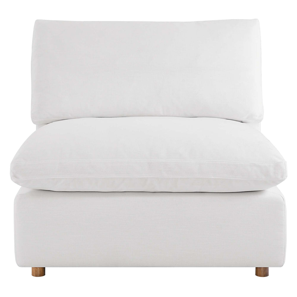 Canapé d'angle rembourré 5 places en duvet Commix