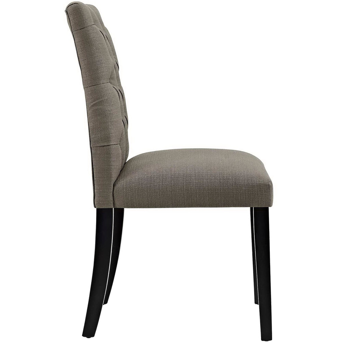 Lot de 2 chaises de salle à manger Duchess en tissu