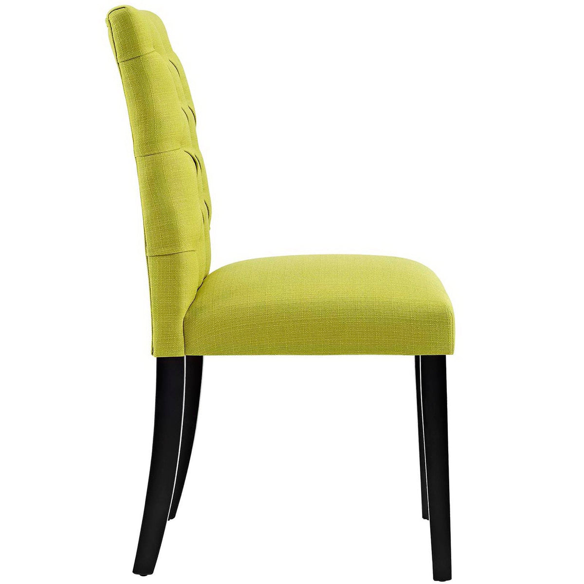 Lot de 2 chaises de salle à manger Duchess en tissu