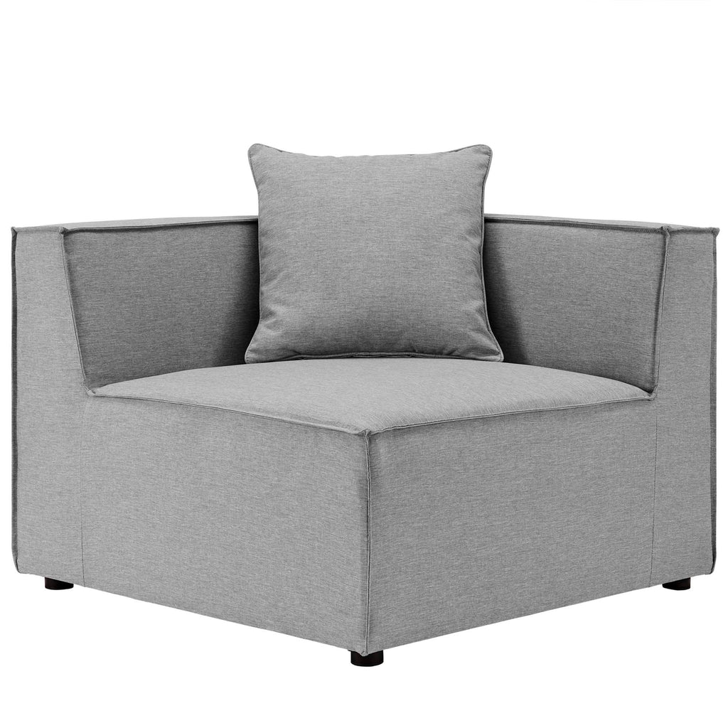 Canapé d'angle rembourré Saybrook 4 pièces pour l'extérieur