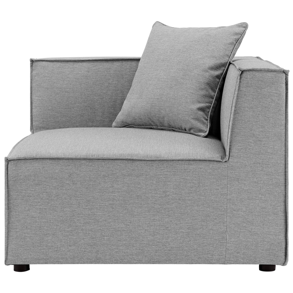 Canapé d'angle rembourré Saybrook 4 pièces pour l'extérieur