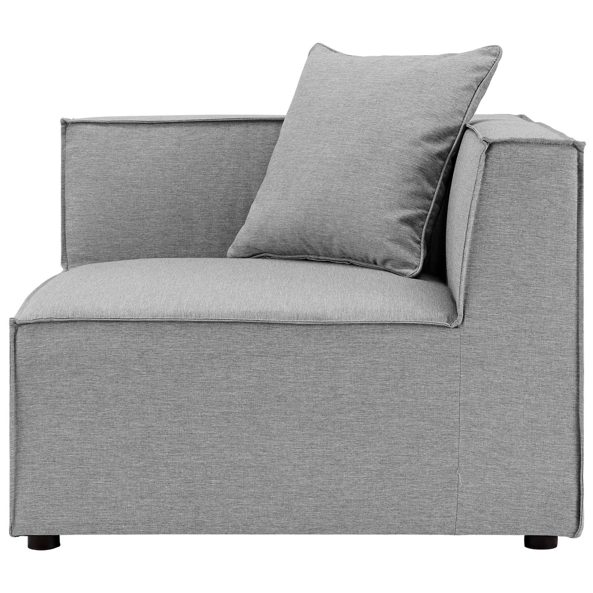Canapé d'angle rembourré Saybrook 4 pièces pour l'extérieur