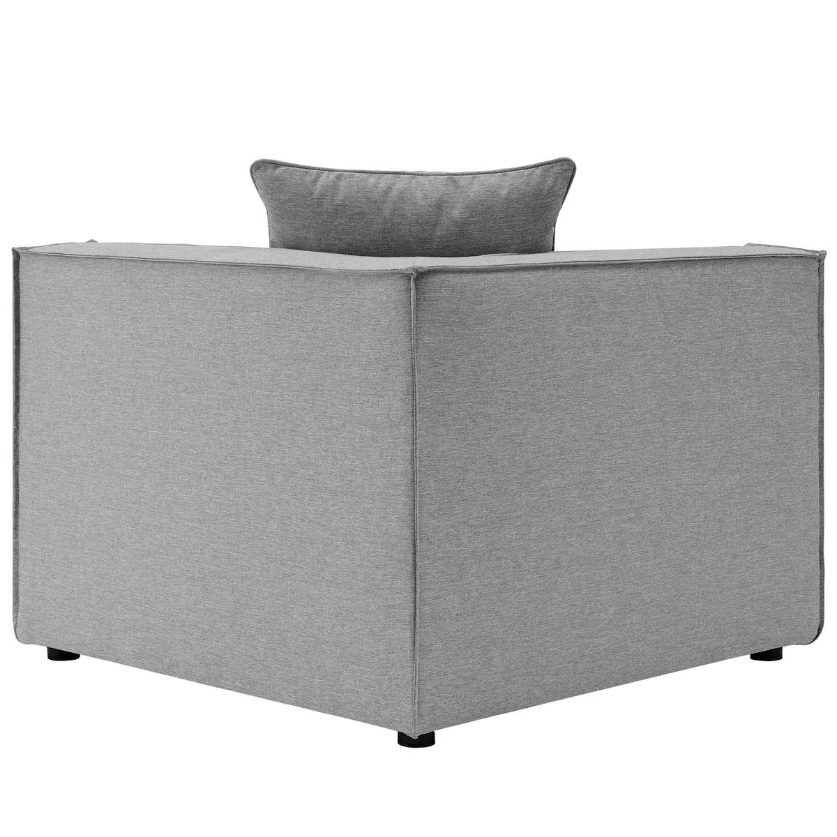 Canapé d'angle rembourré Saybrook 4 pièces pour l'extérieur