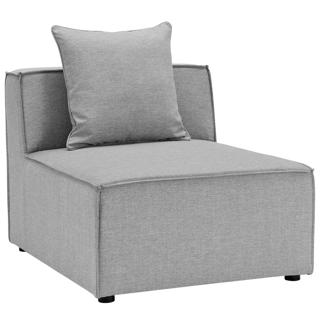 Canapé d'angle rembourré Saybrook 4 pièces pour l'extérieur