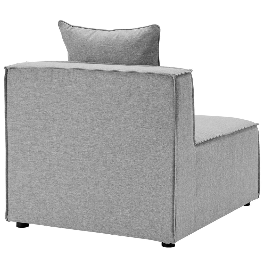 Canapé d'angle rembourré Saybrook 4 pièces pour l'extérieur