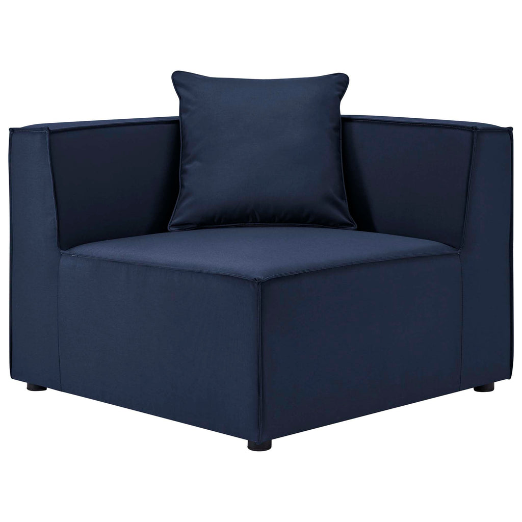 Canapé d'angle rembourré Saybrook 4 pièces pour l'extérieur