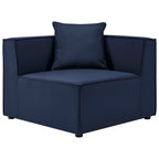 Canapé d'angle rembourré Saybrook 4 pièces pour l'extérieur