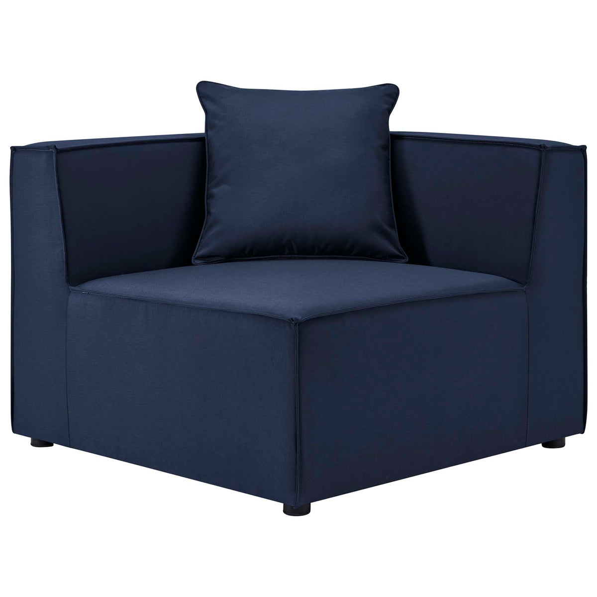 Canapé d'angle rembourré Saybrook 4 pièces pour l'extérieur