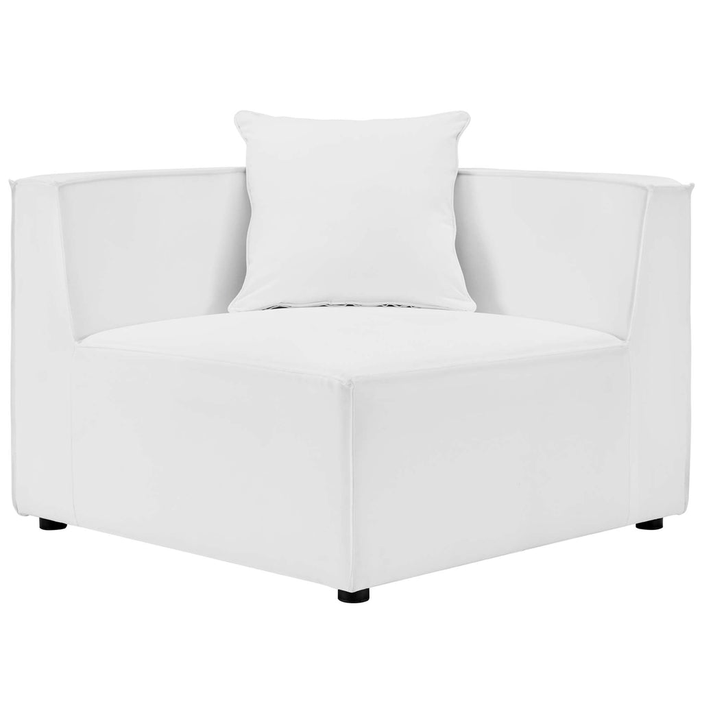 Canapé d'angle rembourré Saybrook 4 pièces pour l'extérieur