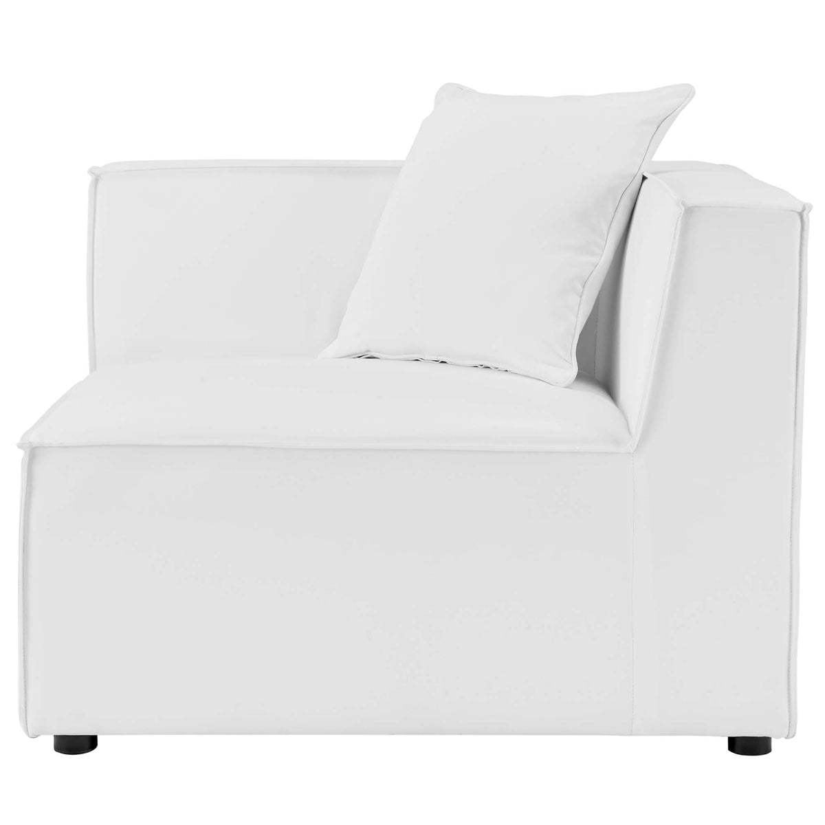 Canapé d'angle rembourré Saybrook 4 pièces pour l'extérieur