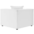 Canapé d'angle rembourré Saybrook 4 pièces pour l'extérieur