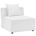 Canapé d'angle rembourré Saybrook 4 pièces pour l'extérieur
