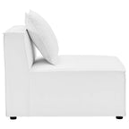 Canapé d'angle rembourré Saybrook 4 pièces pour l'extérieur