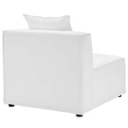 Canapé d'angle rembourré Saybrook 4 pièces pour l'extérieur