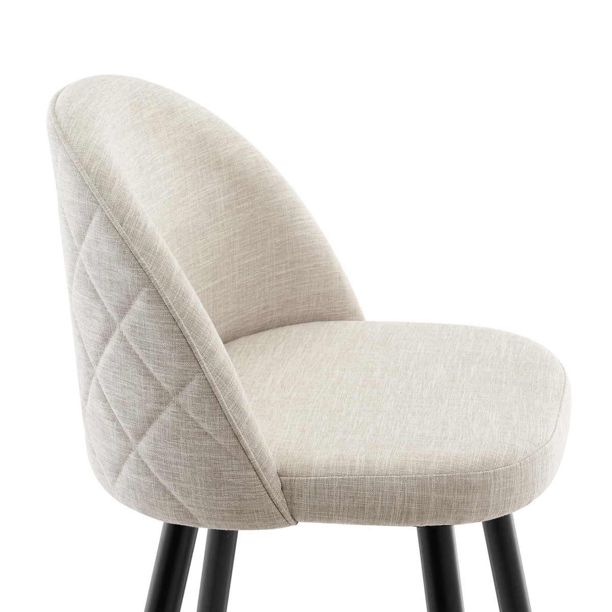Tabourets de bar en tissu Cordial - Lot de 2