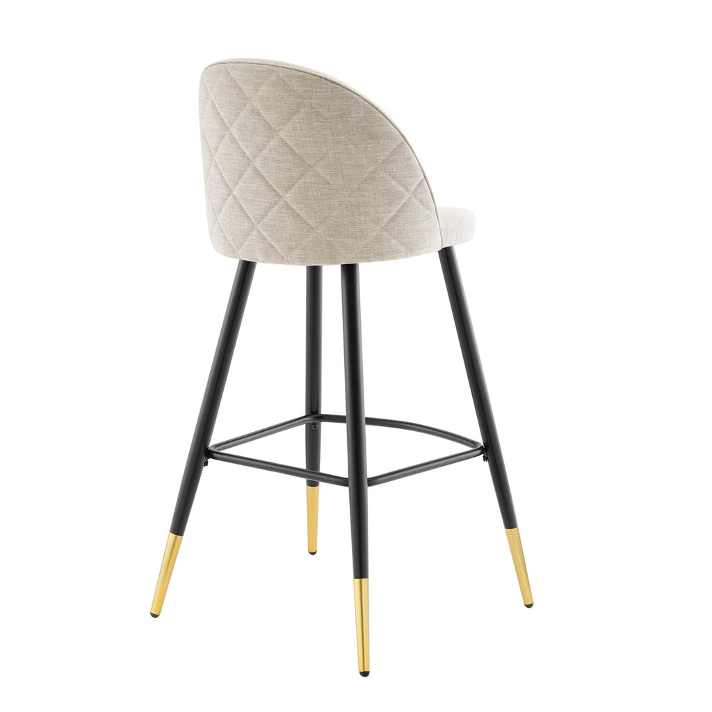 Tabourets de bar en tissu Cordial - Lot de 2