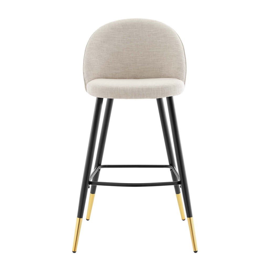 Tabourets de bar en tissu Cordial - Lot de 2