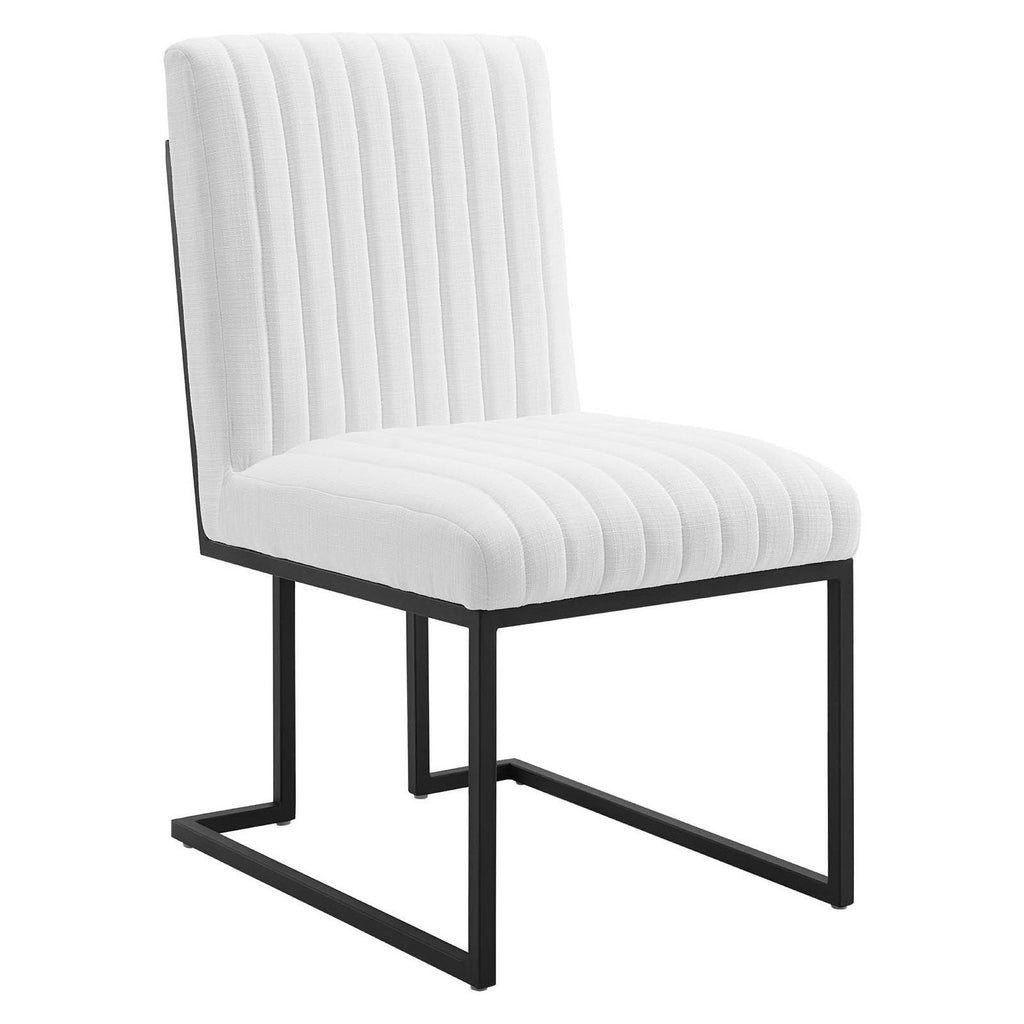 Chaise de salle à manger en tissu capitonné "Indulge"