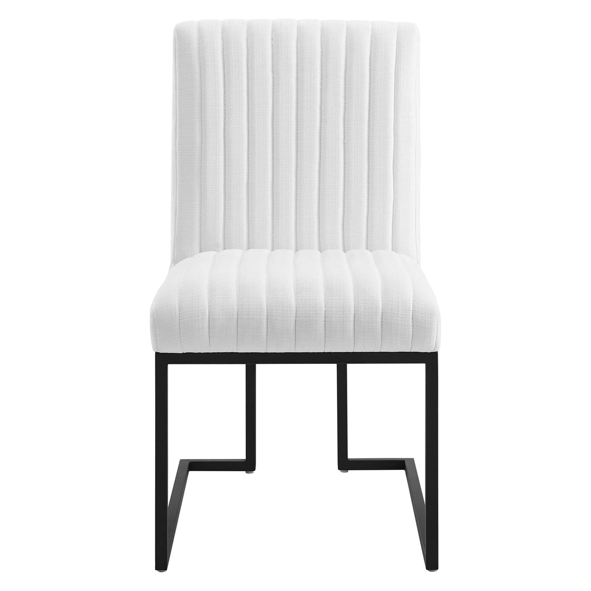 Chaise de salle à manger en tissu capitonné "Indulge"