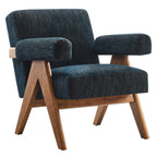 Fauteuil Lyra en tissu