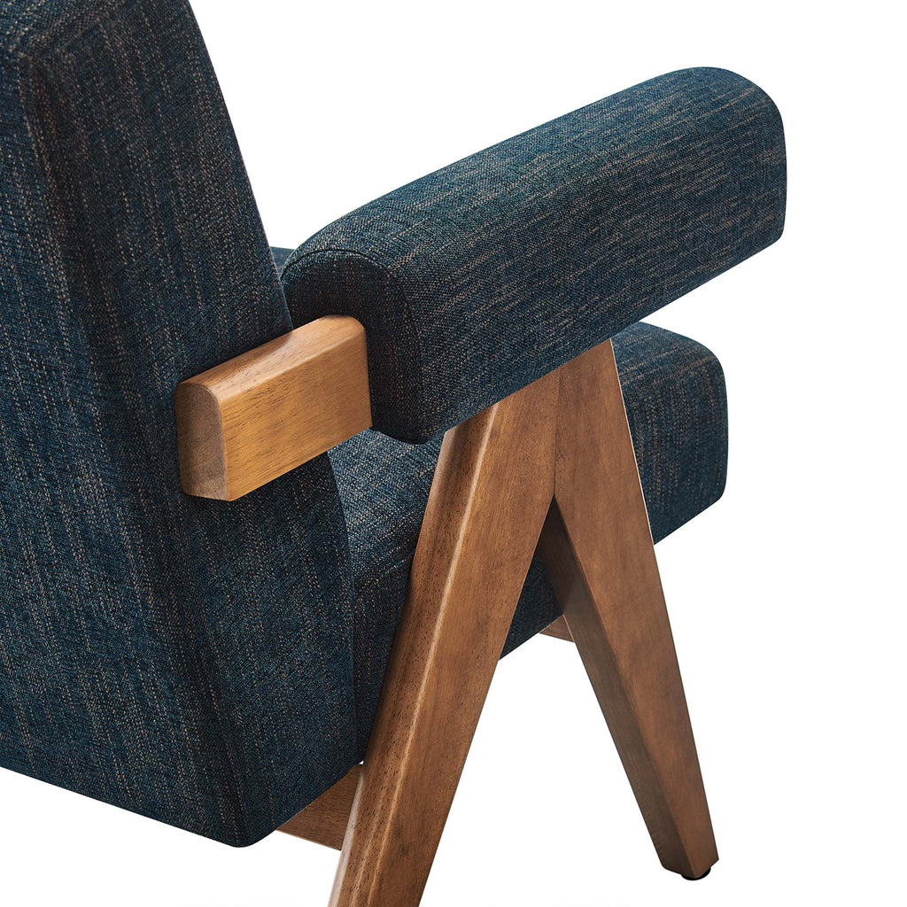 Fauteuil Lyra en tissu