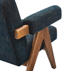 Fauteuil Lyra en tissu