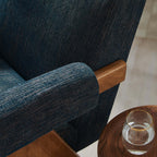 Fauteuil Lyra en tissu