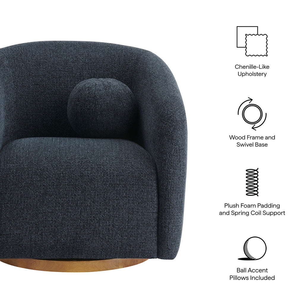 Fauteuil pivotant Holland