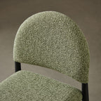Tabouret de comptoir en tissu rembourré Hayley