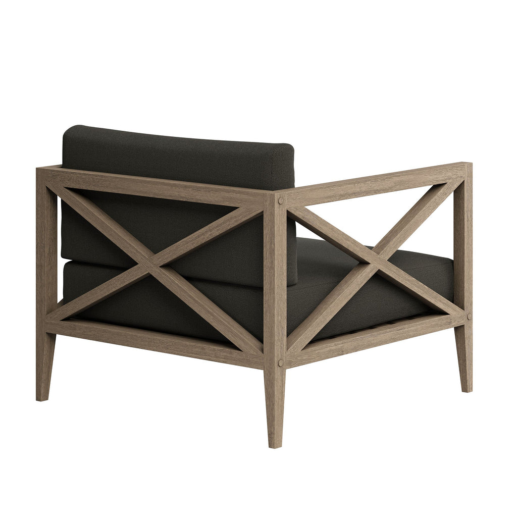 Fauteuil en teck d'extérieur Northlake
