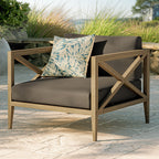 Fauteuil en teck d'extérieur Northlake