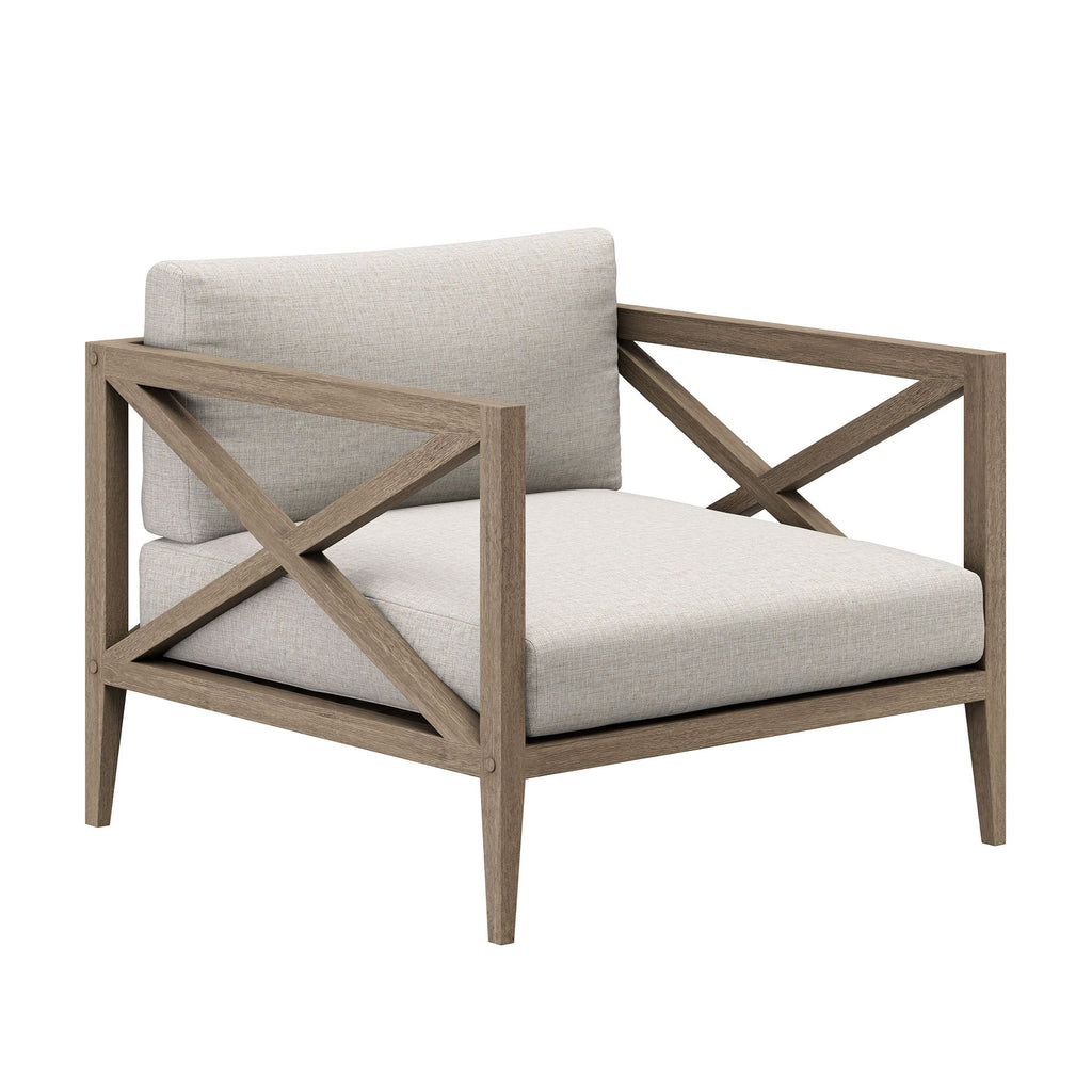 Fauteuil en teck d'extérieur Northlake