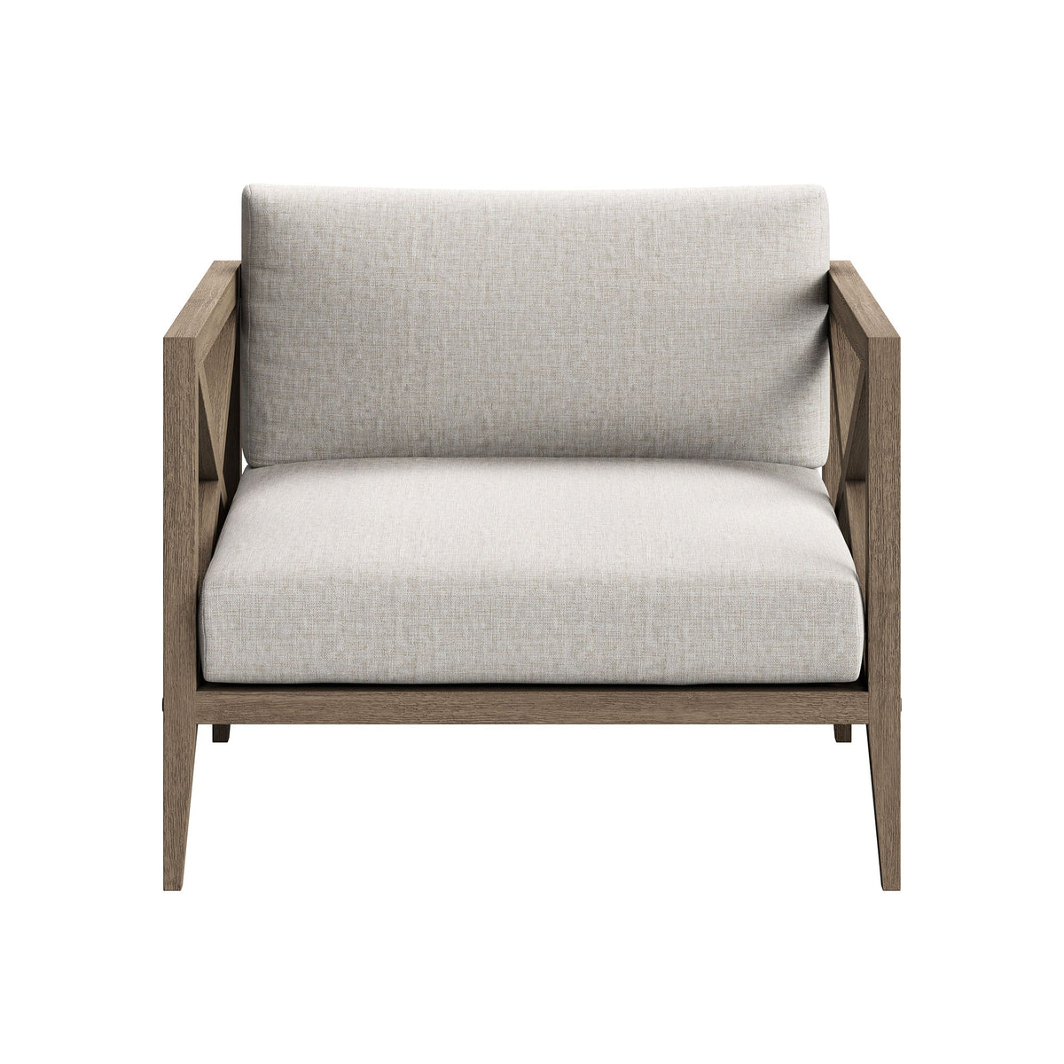 Fauteuil en teck d'extérieur Northlake