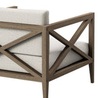 Fauteuil en teck d'extérieur Northlake