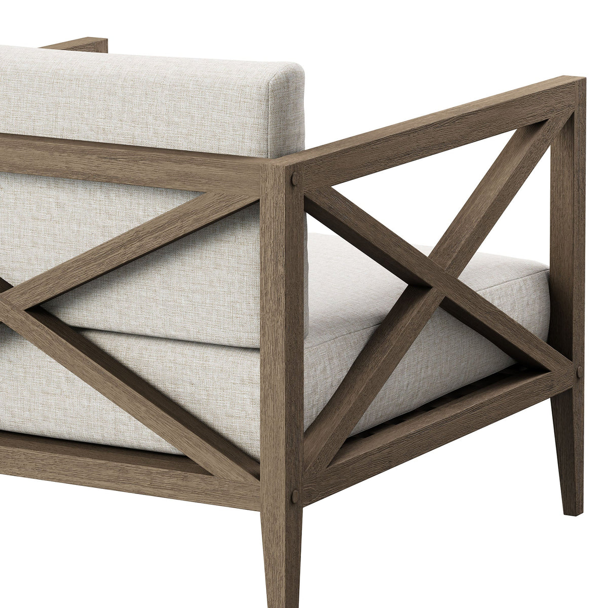 Fauteuil en teck d'extérieur Northlake