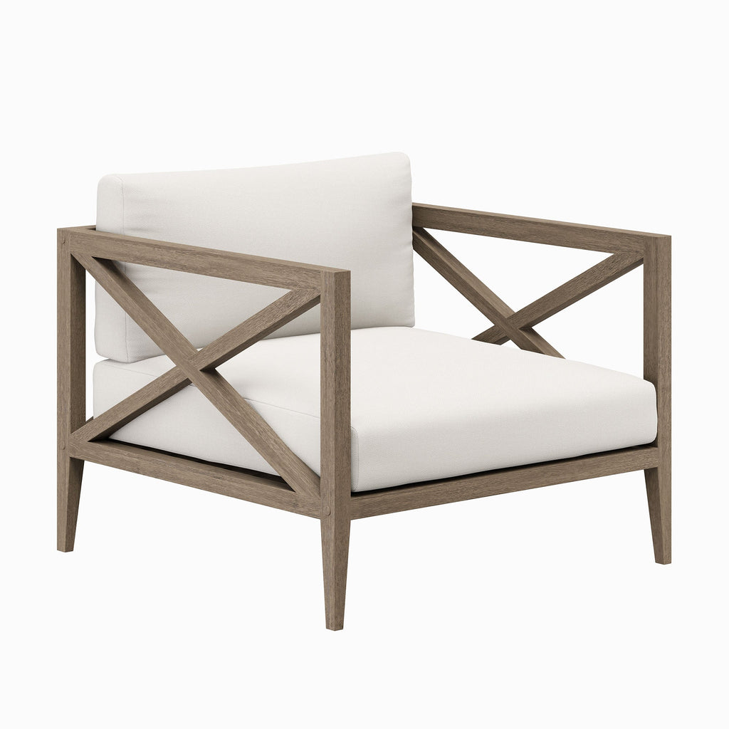 Fauteuil en teck d'extérieur Northlake