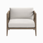 Fauteuil en teck d'extérieur Northlake