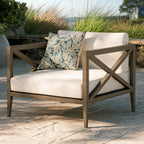 Fauteuil en teck d'extérieur Northlake