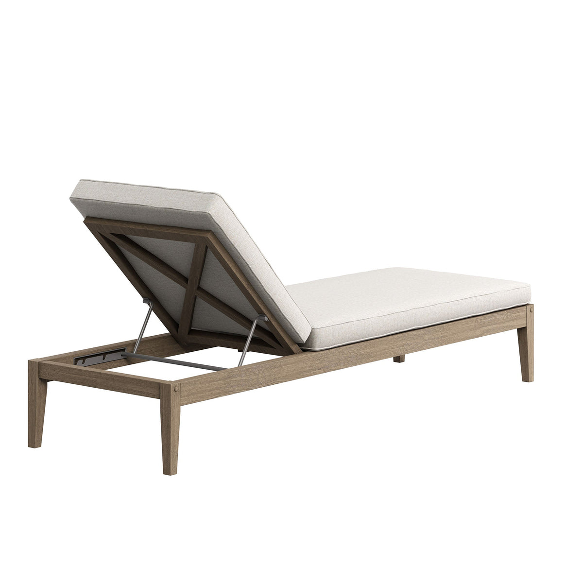 Chaise longue d'extérieur en teck Northlake