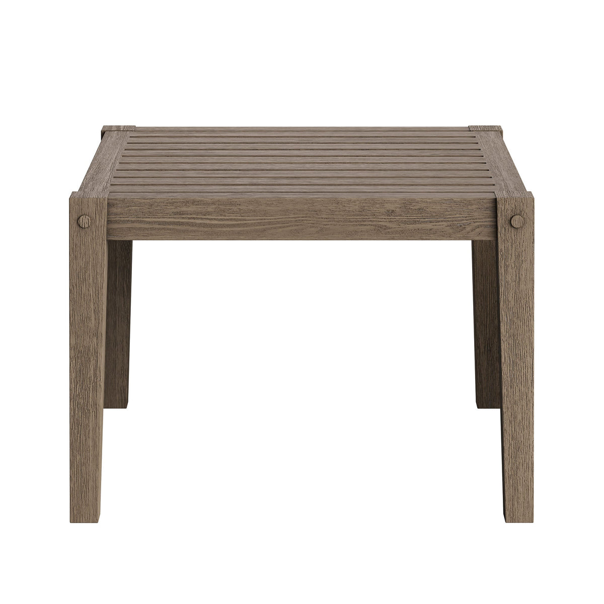Ensemble de mobilier d'extérieur Northlake 3 pièces en bois de teck avec chaises longues et table d'appoint