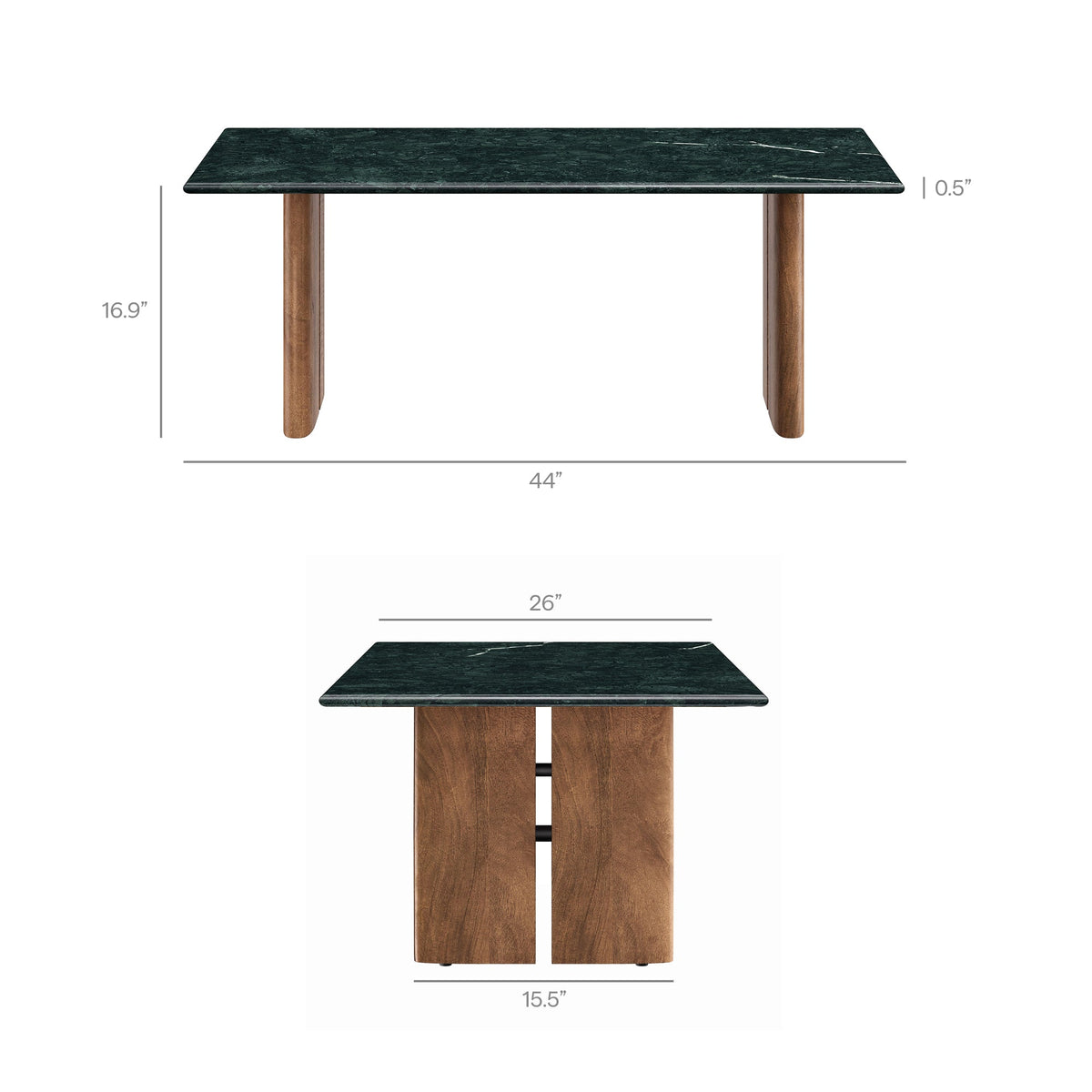 Table basse en marbre Amistad