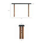 Console Amistad 46 pouces en marbre