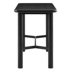 Table de bar rectangulaire Alvia 60 en bois de chêne