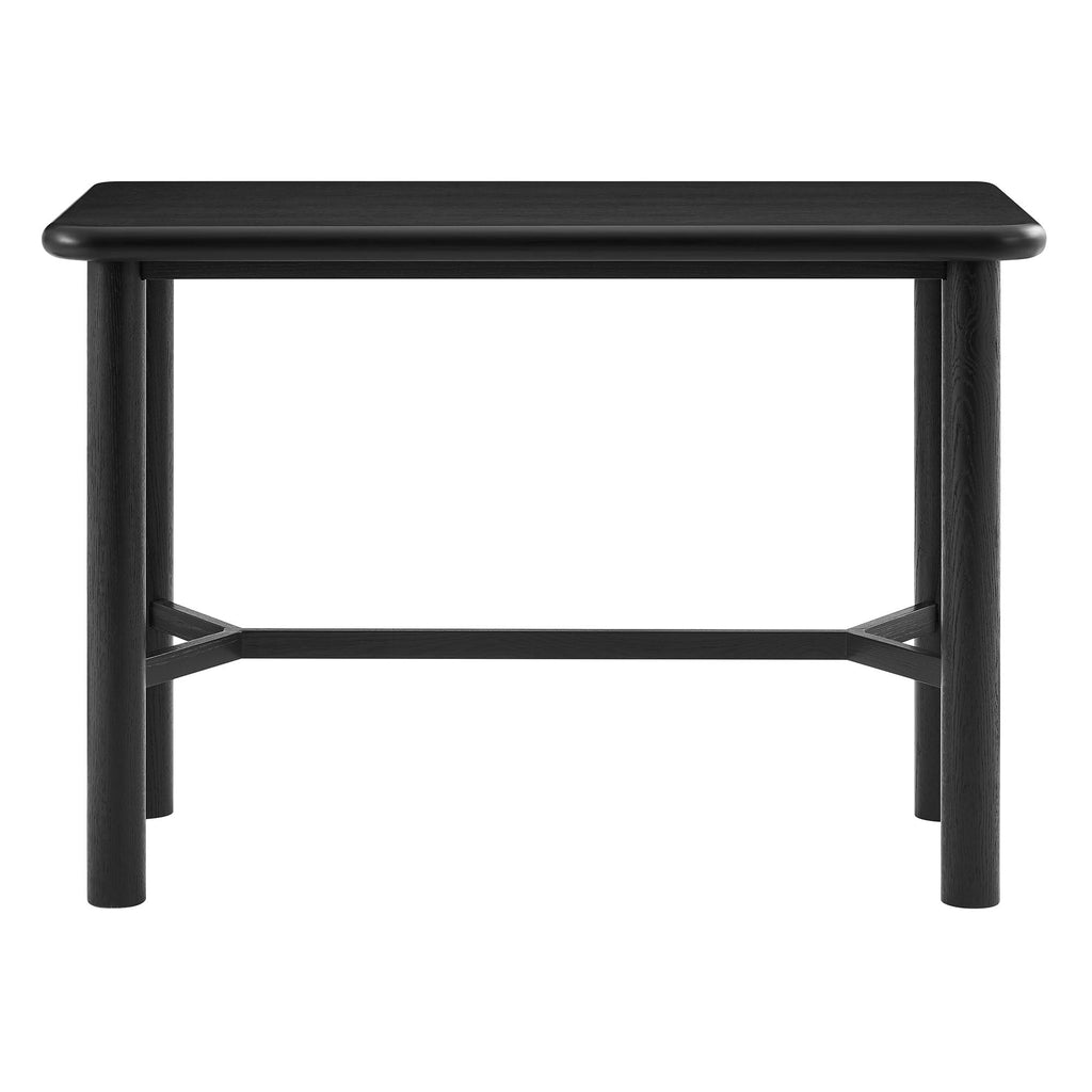 Table de bar rectangulaire Alvia 60 en bois de chêne